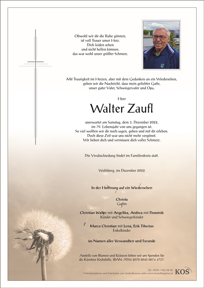 Walter Zaufl